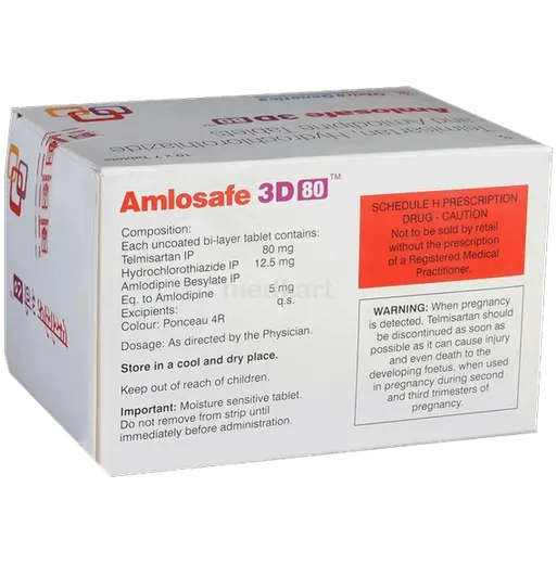 amlosafe 3d 80mg tablet 7's